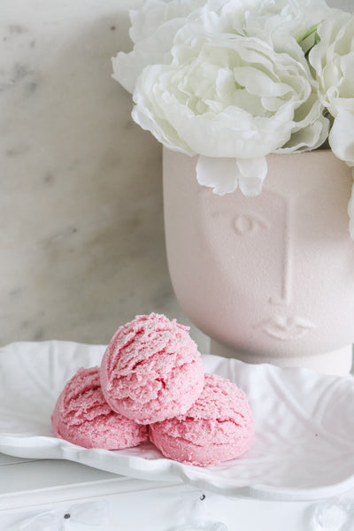 Pärlmutter sädelusega vannitrühvel