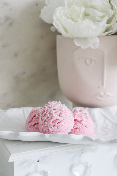 Pärlmutter sädelusega vannitrühvel