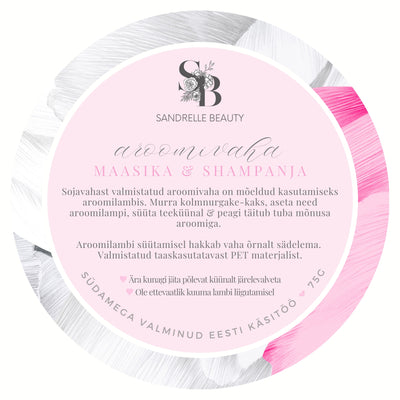 Aroomivaha "Maasika & Shampanja"