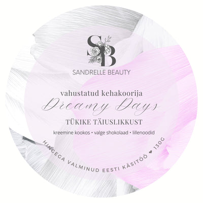 Vahustatud koorija "Dreamy Days"