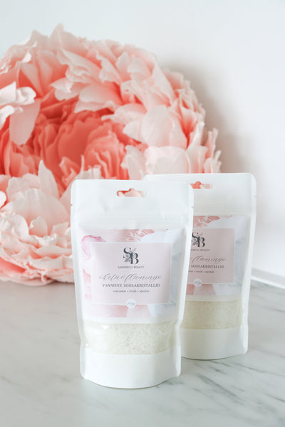 Vannivee soolakristallid "Õhetav Flamingo"