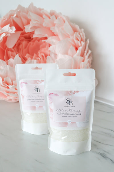 Vannivee soolakristallid "Õhetav Flamingo"