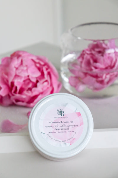 Vahustatud koorija "Maasika-shampanja"