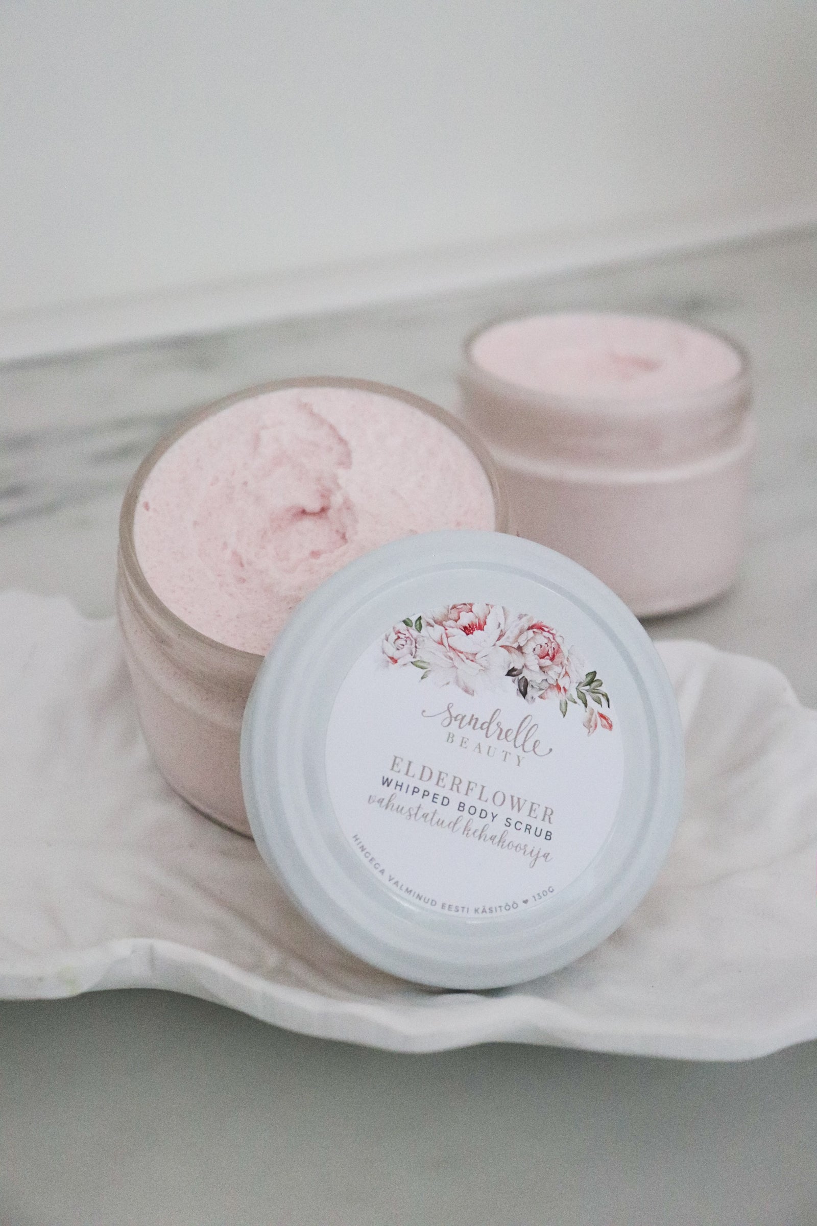 Vahustatud koorija "Rabarber & leedriõis"