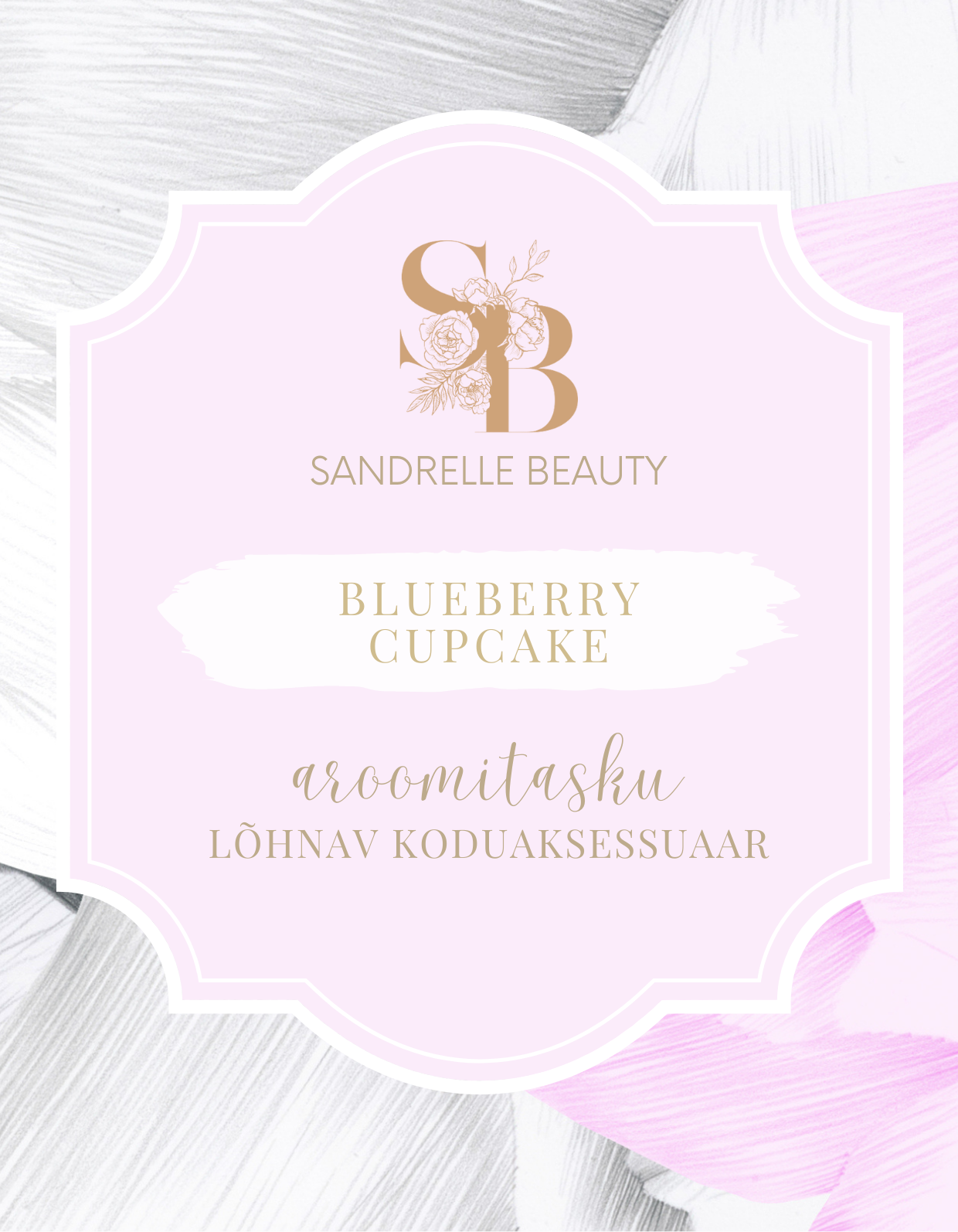 Aroomitasku "Blueberry cupcake"