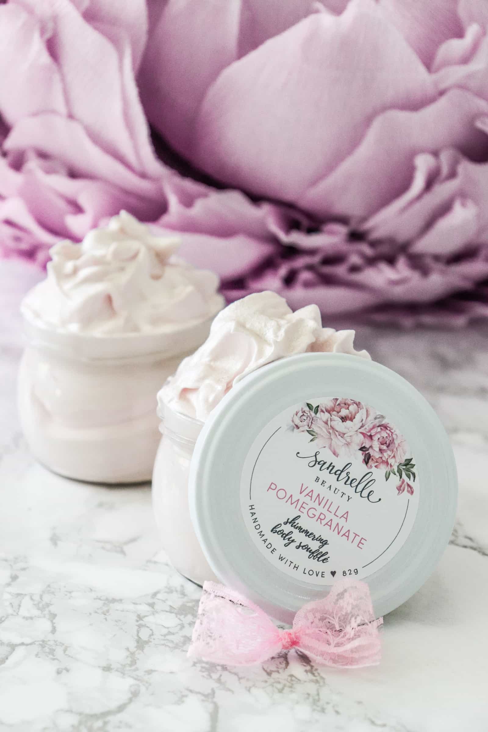 Sädelev kehasuflee "Granaatõun & vaarikas"